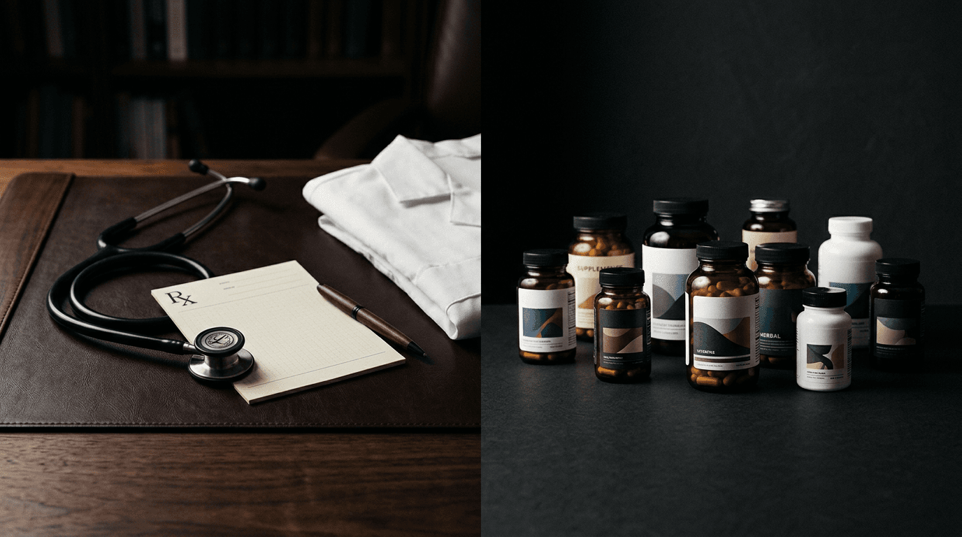 Provider-reviewed care vs DIY supplementation: when each makes sense